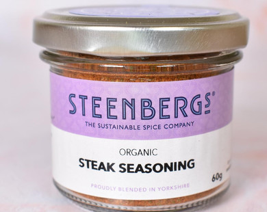 Steenbergs Organic Steak Seasoning 60g