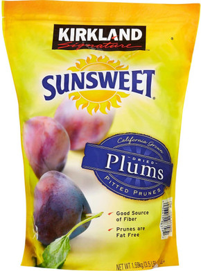 Kirkland Signature Expect More Sunsweet Whole Dried Plums, 7 lbs