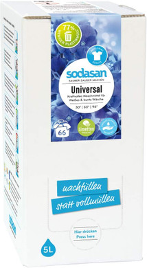 Sodasan Organic Lime Universal Detergent 5L BIB (6 x 5 L)