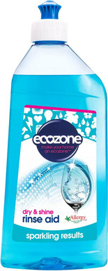 (4 PACK) - Ecozone Dishwasher Rinse Aid | 500ml | 4 PACK - SUPER SAVER - SAVE