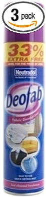 Deofab Fabric Deodoriser X 300Ml - Pack Of 3 by Neutradol