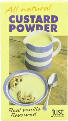 (2 Pack) - Just Wholefoods - All Natural Custard Powder | 100g | 2 PACK BUNDLE