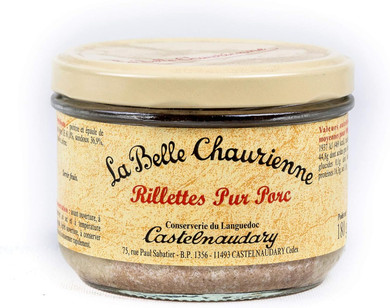 LA BELLE CHAURIENNE Pure PORC Pork RILLETTES 180G