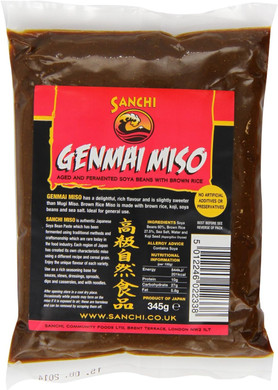 (12 PACK) - Sanchi - Genmai Miso | 345g | 12 PACK BUNDLE