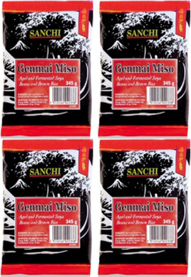 (4 PACK) - Sanchi - Genmai Miso | 345g | 4 PACK BUNDLE
