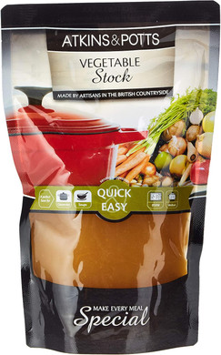 Atkins & Potts Chicken Stock, 350 g (Pack of 3)