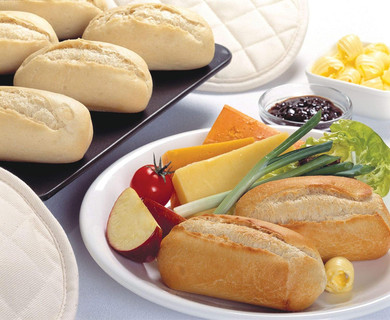 Kara Frozen White Bread Petit Pain Rolls 11cm - 70x55g