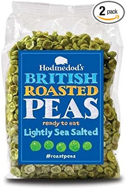 Hodmedod - Great British Peas - Roasted Peas Light Sea Salt 300g (Pack of 2)