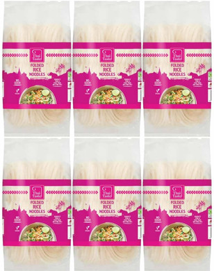 Thai Taste Folded Rice Noodles (200g) - Pack of 6