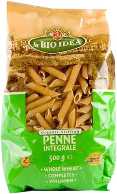 La Bio Idea | Penne (Tubes) - Wholewheat | 9 x 500g
