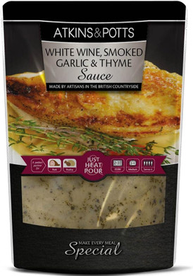 Atkins & Potts Madeira and Wild Mushroom Finishing Sauce, 350 g