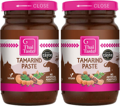 Thai Taste Tamarind Paste (Makham Piek) 130g - Pack of 2