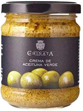 La Chinata Spanish Green Olive Tapenade 180g -This Green Olive Tapenade is Produced with a Selection of The Finest Green Olives which are Then Crushed