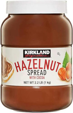 Kirkland Signature Hazelnut Chocolate Spread with Cocoa Jars 1kg