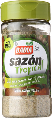 Badia Sazon Tropical Seasoning Green Jar 191.4g