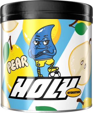 HOLY Hydration White Peach | 50 portions with Valuable Electrolytes & Minerals | Hydration Drink | Vegan with 100% Natural Fruit Flavours (350g)