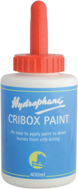Hydrophane Cribox Paint - 450ml - prevents horses from crib biting