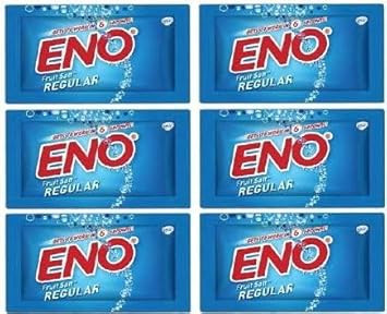 Eno Fruit Salt Regular 6 Sachets / 5 Gram Each