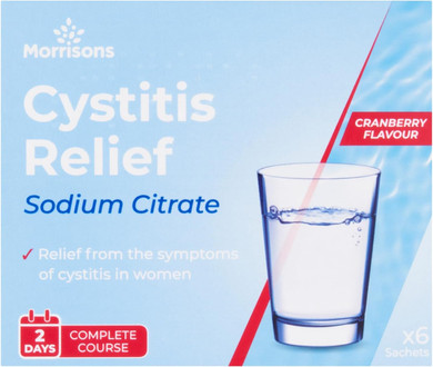 Morrisons Cystitis Relief Sachet, 6 Sachets