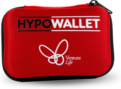 Hypowallet, Hypowallet Contains Lift Chewable Tablets, A Lift Shot & Glucogel, Fast Acting Glucose,1 Pack