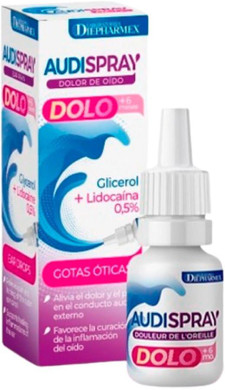 AUDISPRAY AUDYSPRAY DOLO Ear Drops 7gr, Black, Standard