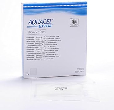 Aquacel ApositRF 420815 Extra 10 x 10 cm Pack of 3