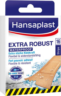 Hansaplast 48598-00000 adhesive bandage 2.6 x 7.6 cm 16 pc(s)
