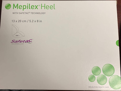 Mepilex Dressing Hydro-cellulaire Heel 20 x 13 cm Pack of 5