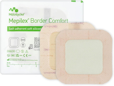 Pack of 10 Mepilex Boxes Em Border 10 x 20 cm / Box of 10