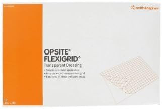 Smith & Nephew OpSite Flexigrid Transparent Dressing (6"x8") (Box of 10) by OpSite