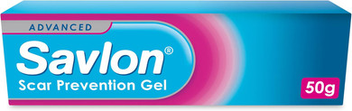 Savlon Scar Prevention Gel, Helps Soothe Minor Wounds & Superficial Burns, Speeds Up Healing and Reduces Likelihood of Scarring (50g, 1 pack)