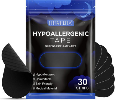 Mouth Tape for Sleeping, Breathable Mouth Strips for Sleeping, Mouth Tape for Snoring - Improved Nasal Breathing, Hypoallergenic and Gentle Adhesion, 30 Strips