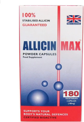 Allicin Max Capsules, 180VCaps