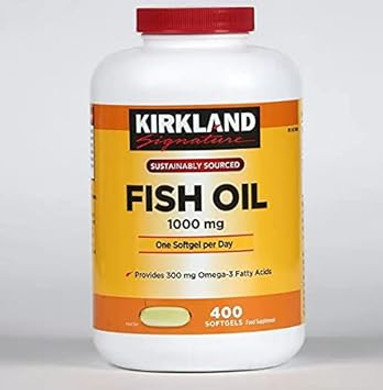 Kirkland Omega 3 Fish Oil 100mg 400tablets