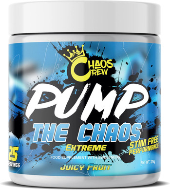 Chaos Crew Pump The Chaos Extreme, Juicy Fruit, 325g