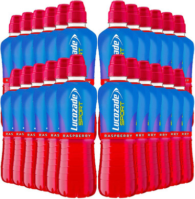 Lucozade Sport Raspberry Sport & Nutrition Drink 4 x 500ml Case of 6