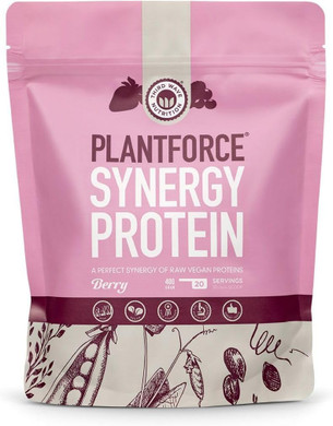 Plantforce Synergy Protein Berry - Raw Vegan Proteins - 400g