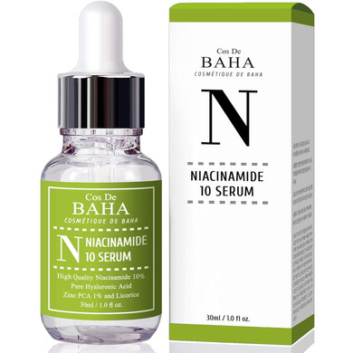 Niacinamide 10% + Zinc Pca 1% Serum For Face - Pore Reducer + Uneven Skin Tone Treatment + Diminishes Acne Prone, Skin Balancing Pore Reducing, Restores Elasticity, 1 Fl Oz1 Fl Oz (Pack Of 1)