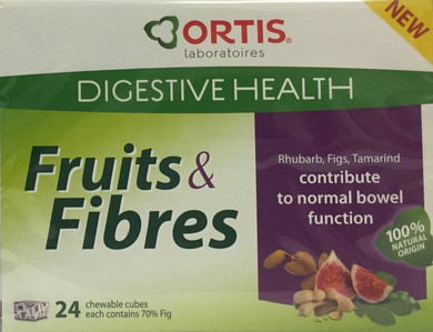 Ortis Easy Fruits & Fibre 12 Cubes by Ortis