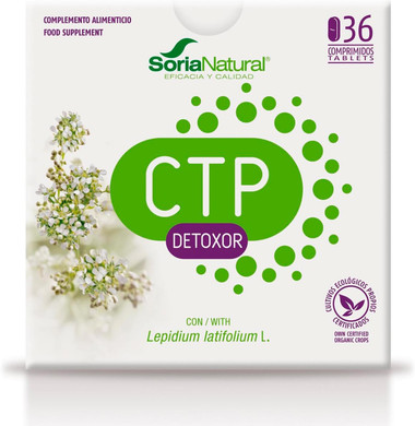 Soria Natural CTP Detoxor 36 comprimés