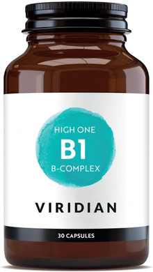 HIGH ONE® Vitamin B1 with B-Complex: 30 Veg Caps