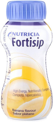 Fortisip Feeding Supplement Bottle Banana(200ml) Pack of 12