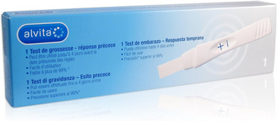 Alvita Pregnancy Test Kit, 1 test