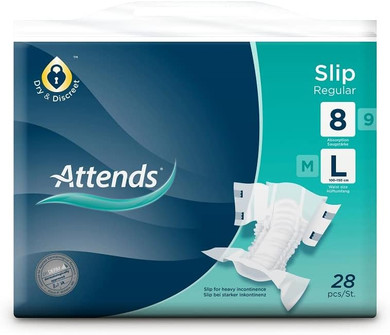 Attends Slip Regular 8 Large Slips