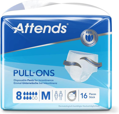 Attends Pull-Ons 8 M