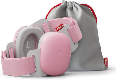 Alpine Muffy Baby Comfort - Ear Defenders for Babies and Toddlers - CE & UKCA Certified - Unique Headband for Safe Fit & Comfort Multi-adjustable for Ages Up To 48 Months - 24dB Sound Reduction, Pink