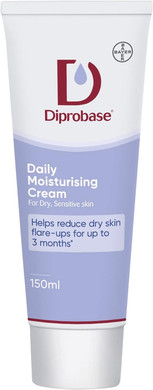 Diprobase Daily Moisturising Cream 150 ml for Dry Sensitive Skin