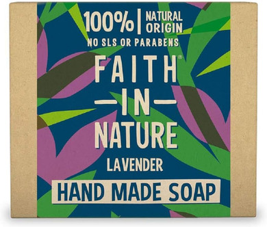 Faith In Nature Natural Coconut Hand Soap Bar, Hydrating, Vegan and Cruelty Free, No SLS or Parabens, 100 g (Pack of 2)