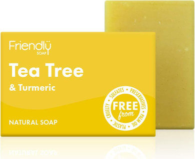 Friendly Soap Handmade Natural Aloe Vera Soap - Gentle, Sensitive, Nourishing 95g