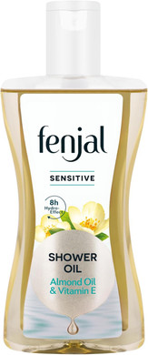 Fenjal Sensitive Shower Oil, Lightly Foaming Milk, Smooth & Hydrating, 225 ml